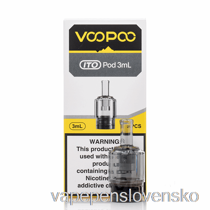 Voopoo Ito Náhradné Pody 1,2 Ohmové Ito Pods Vape Pero